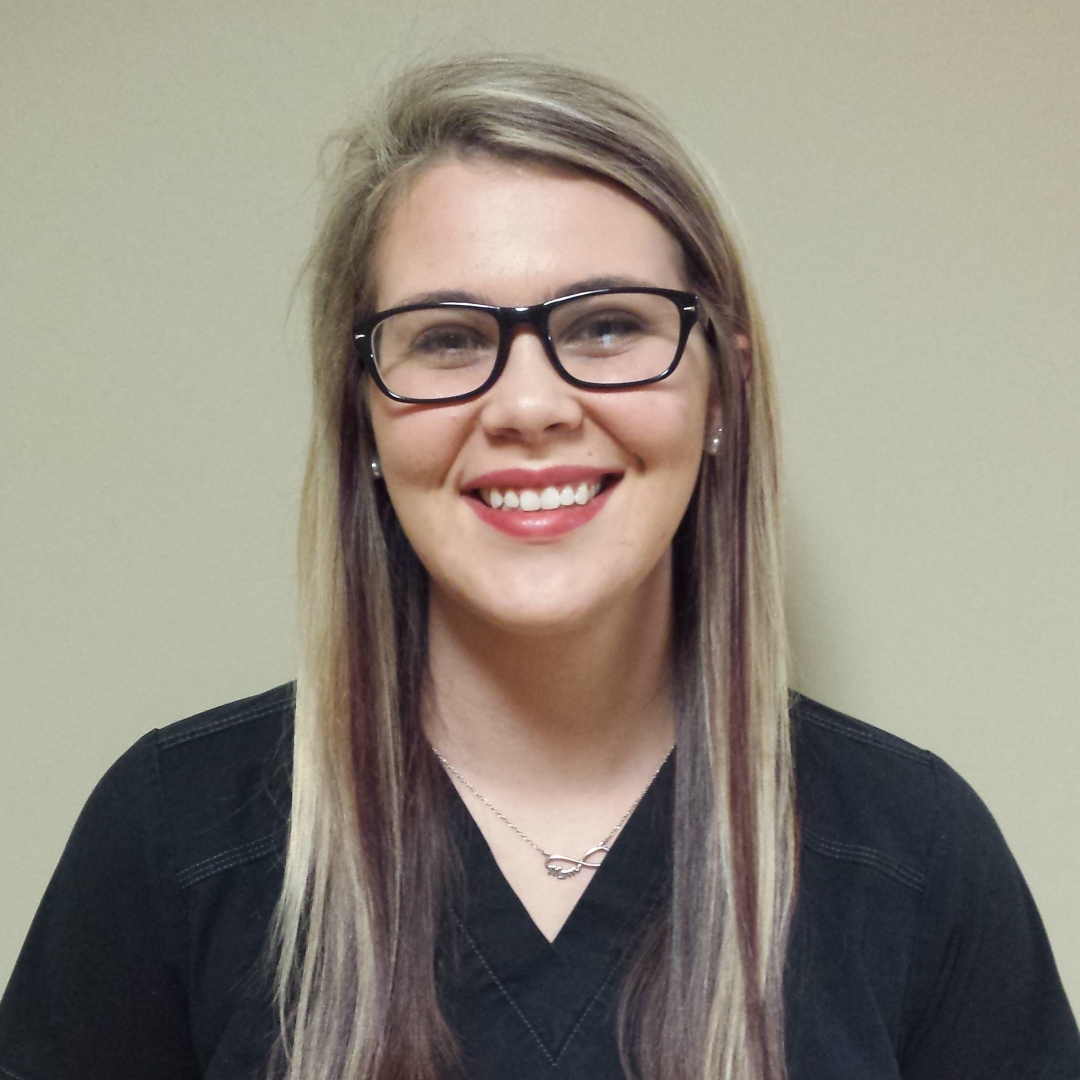 headshot of employee of the month kayla finchum