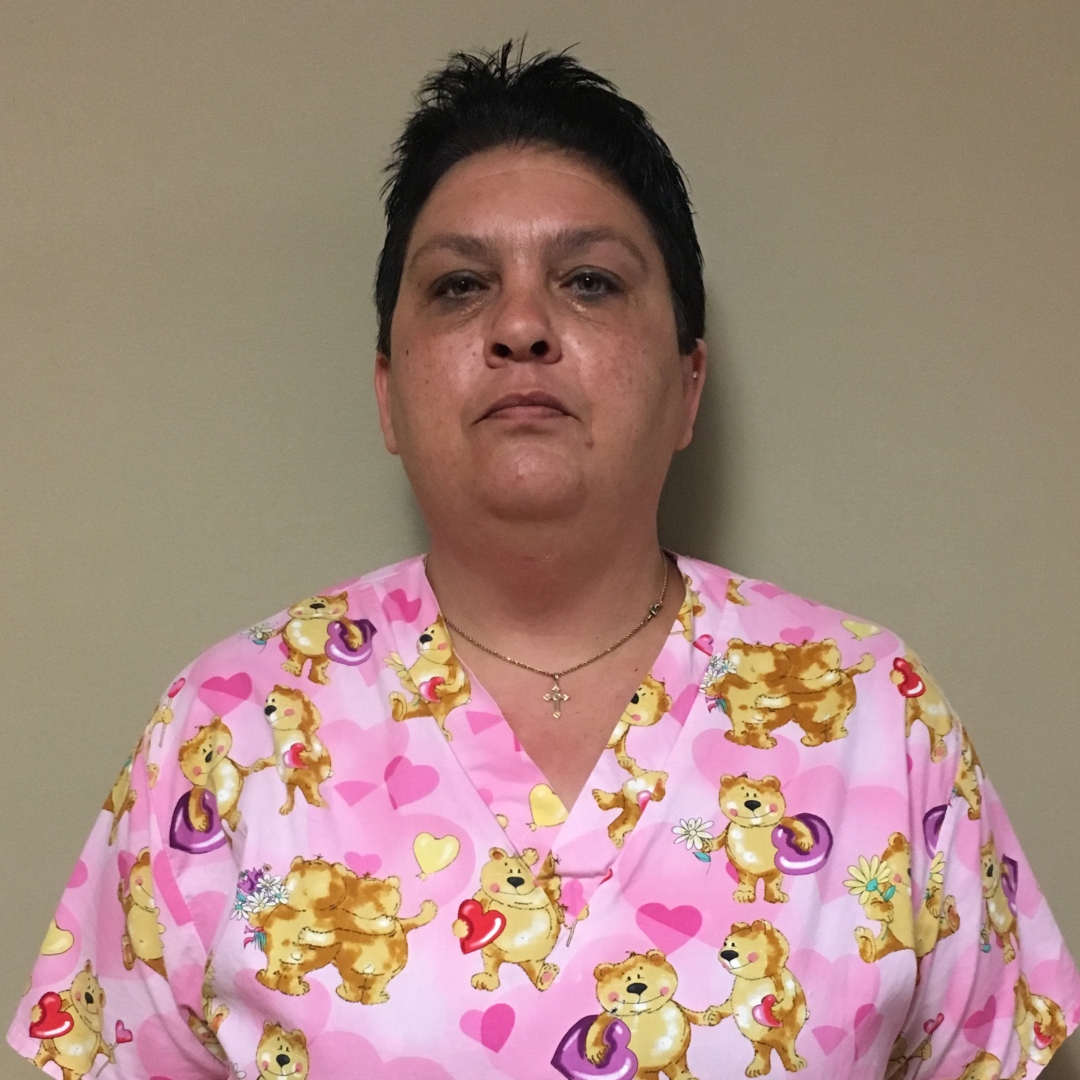 headshot of employee of the month Patricia Hall